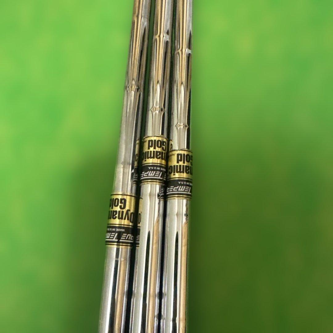 ゴルフ用シャフト(ウェッジ用) 3本セット　ダイナミックゴールド　S200