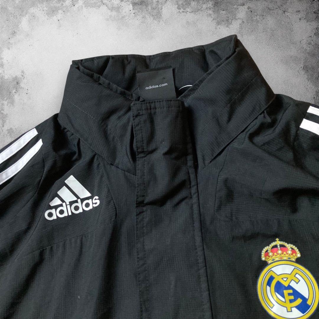 00s adidas レアルマドリード ナイロンジャケット ユーロサッカー