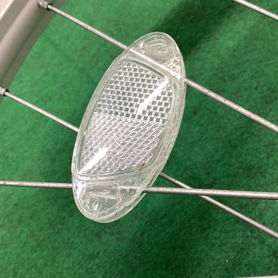 アルミリム　前輪　24x1-3/8 タイヤ付　ハブダイナモ　J2端子　フロント