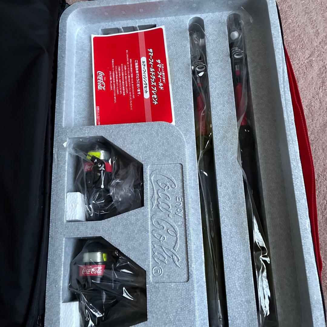 コカコーラ、バーベキューと釣りセット