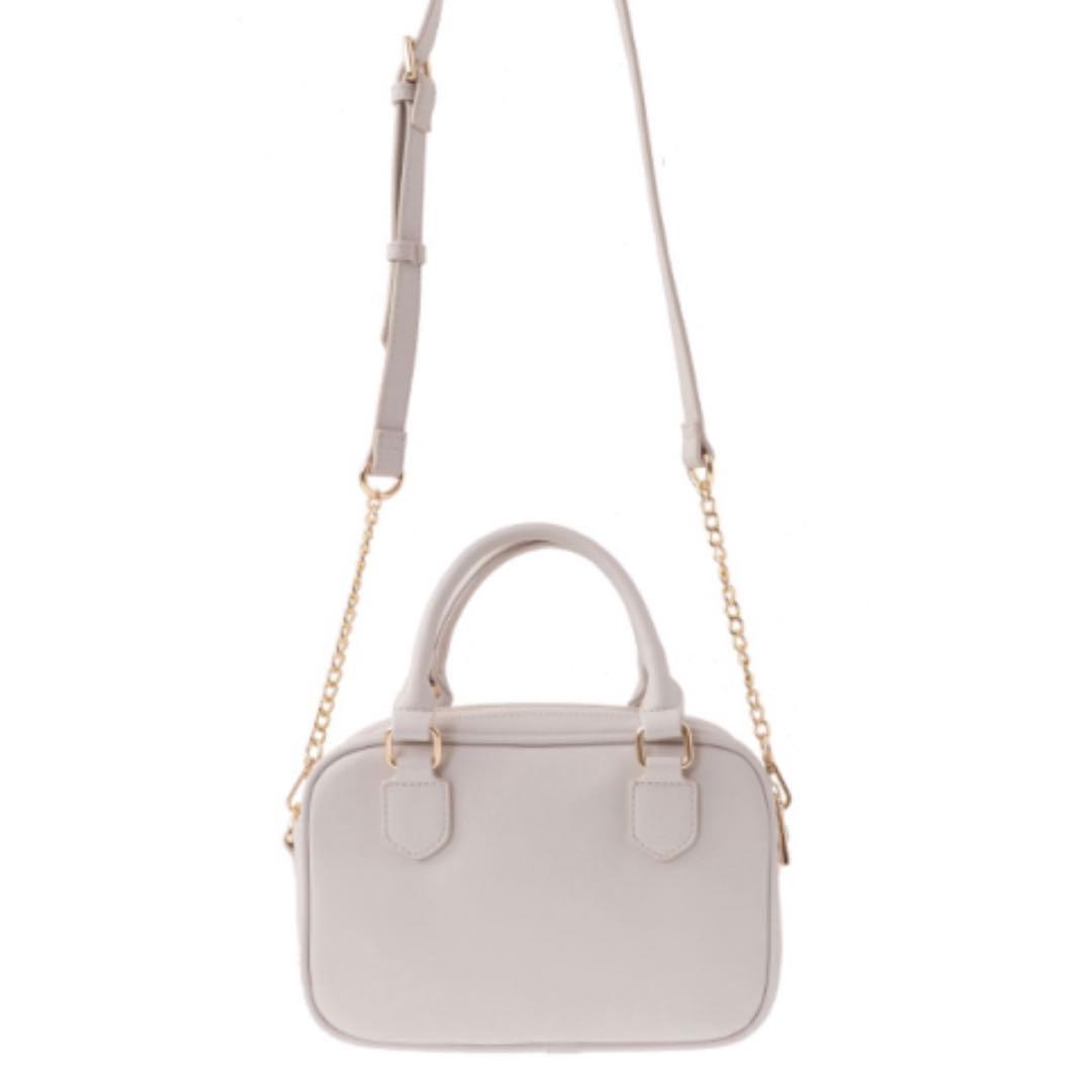 キルティングリボンチャームポシェット