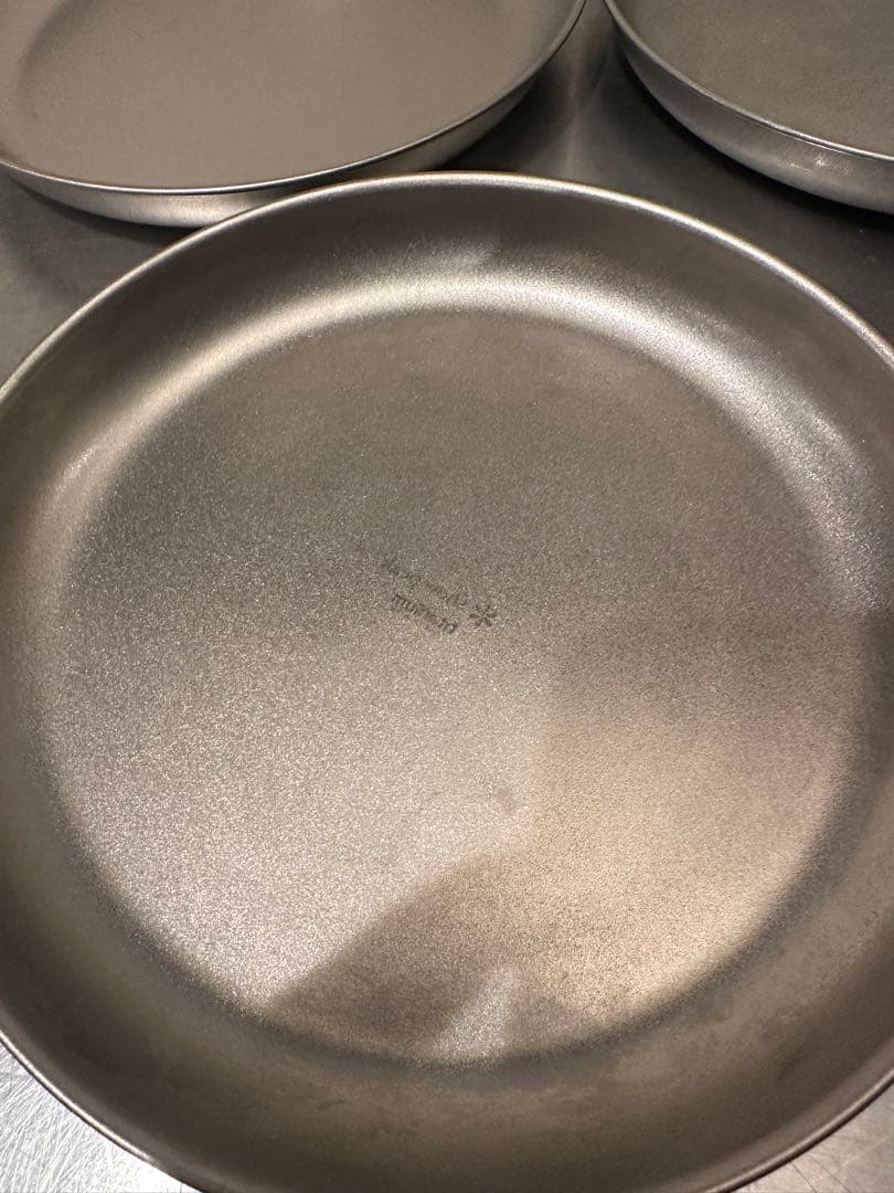 スノーピーク peak チタントレックプレート 4枚セット