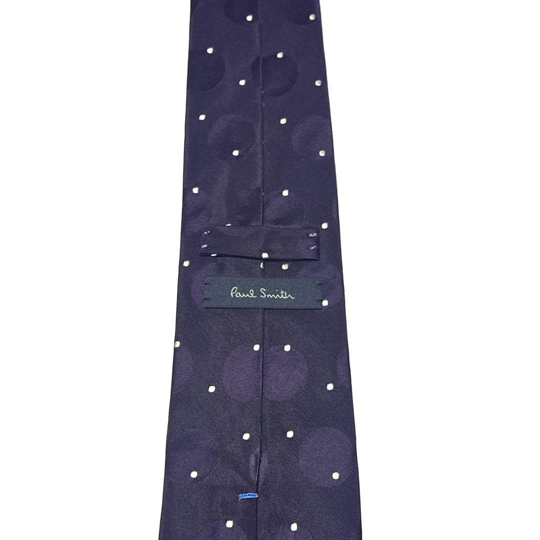 【美品】 ポールスミス ネクタイ ドッド 水玉 シルク ハイブランド