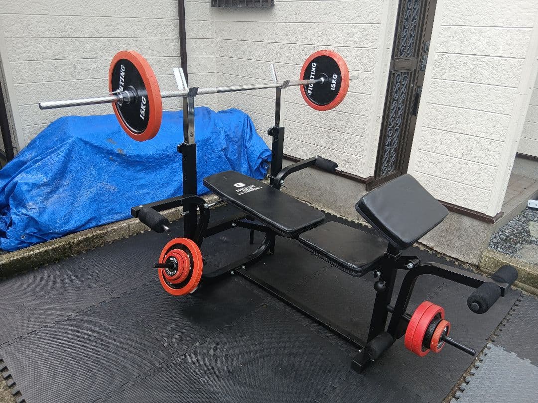 FIGHTING ROADキングオブベンチプレートセット 計70Kg 引き取限定