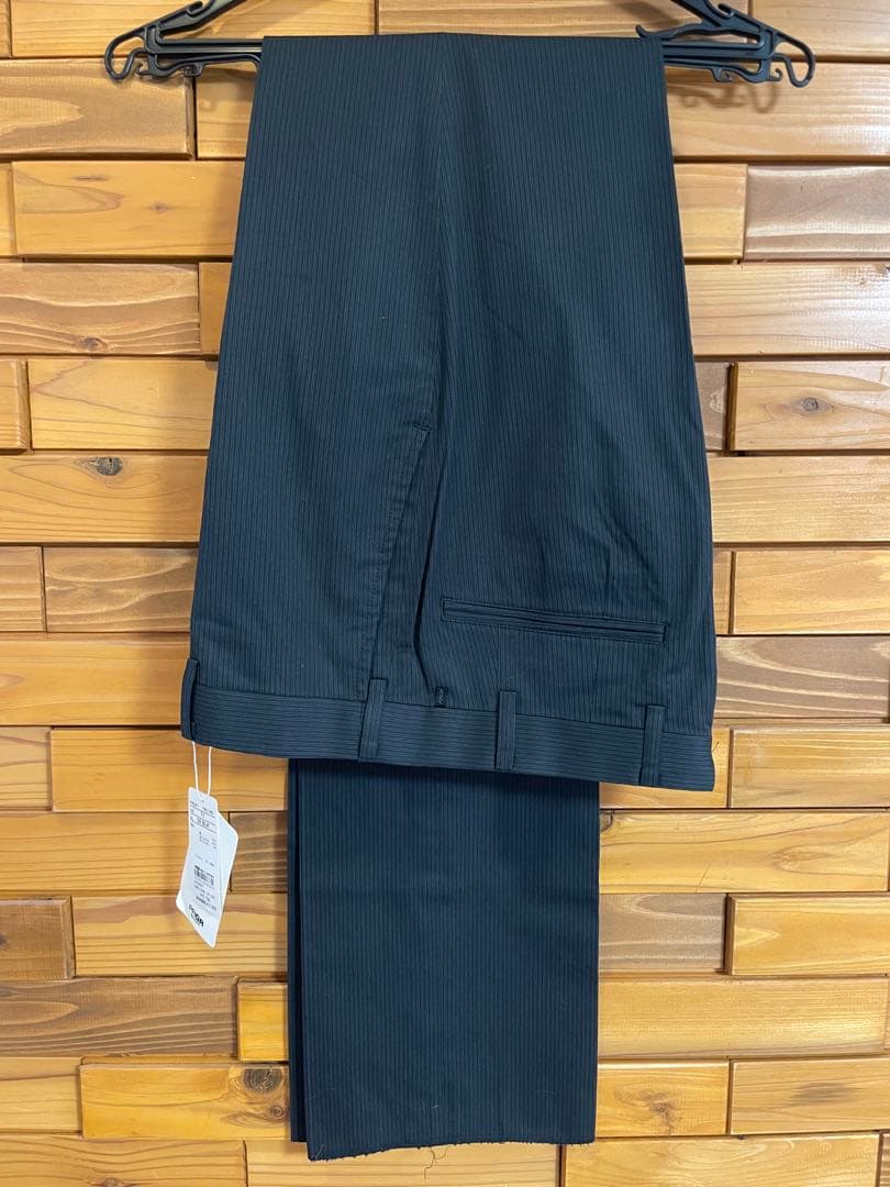 【新品 未使用】PRGR ゴルフパンツ ブラック ストライプ スラックス