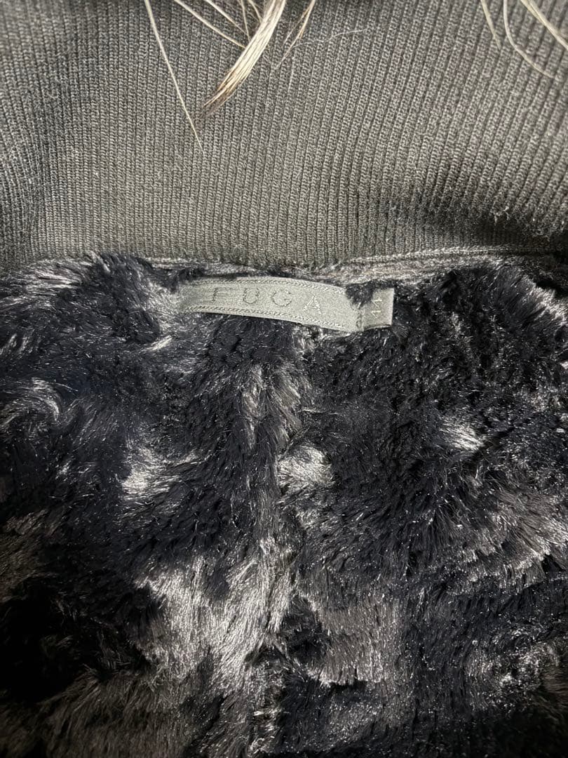 FUGA ムートンジャケット ファー付き Y2K archive お兄系グランジ