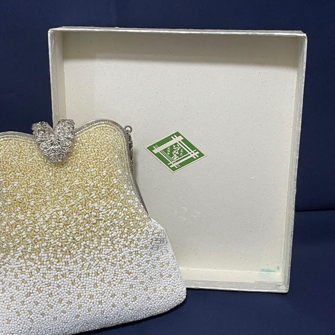 ビーズバッグ　いづみ屋　ハンドバッグ　パーティーバッグ　FB-248