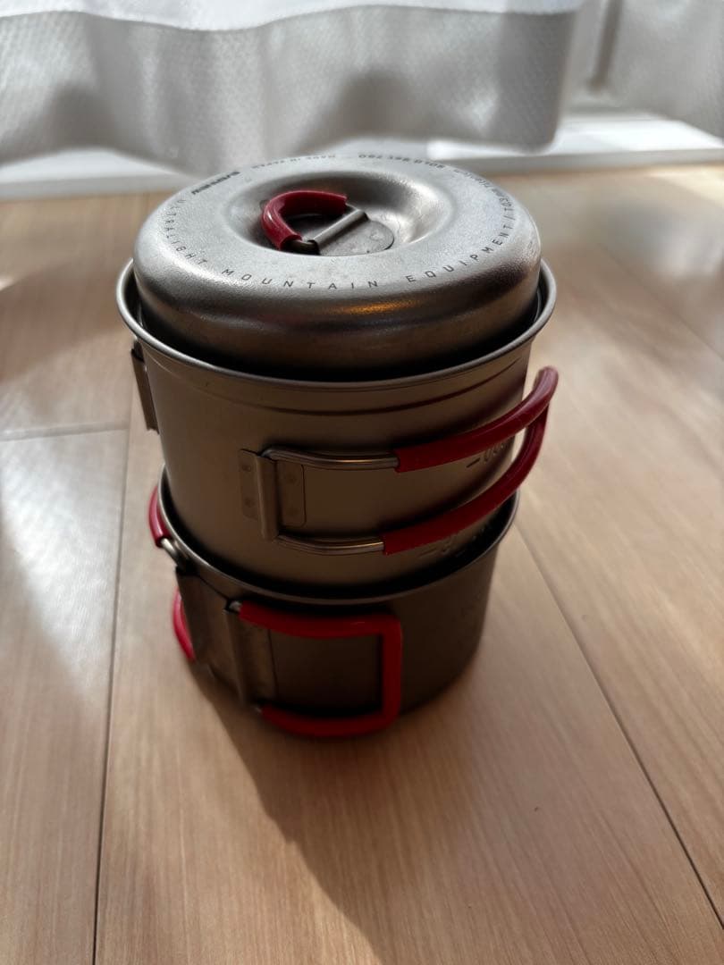 バイクパッキング・ULセットニンジャテント・焚き火台・エバニュー・エッジスタンド