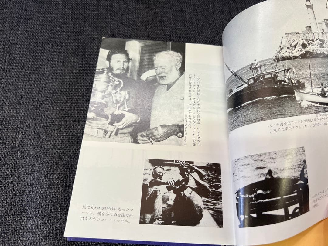 朔風社 ヘミングウェイ釣文学全集 鱒 海 全2巻セット 1980s 釣り本趣味