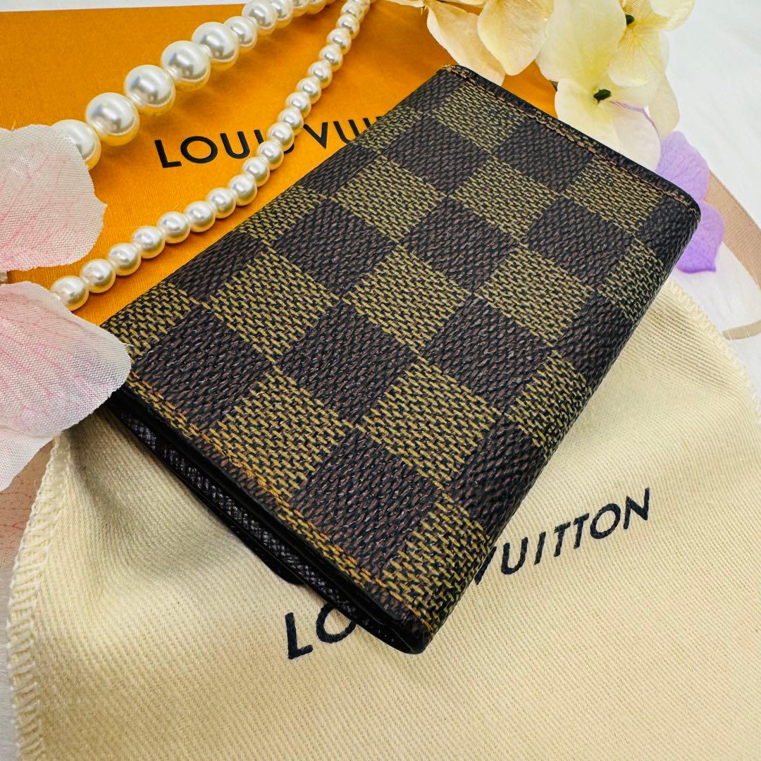 LOUIS VUITTON ルイヴィトン ダミエ 6連キーケース 美品✨