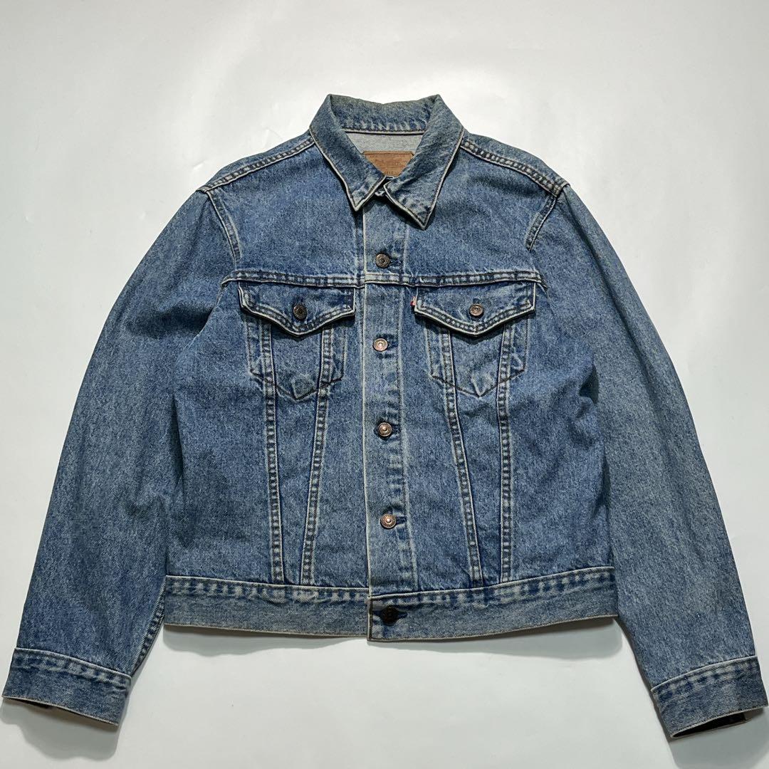 80s リーバイス 75505 USA製 Ｇジャン デニム38 7944