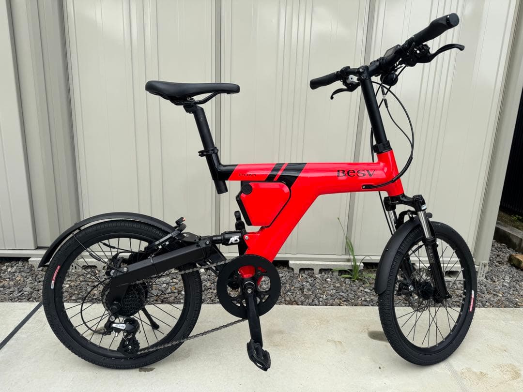 【聖さん専用】BESV PSA1 電動自転車 タイヤ新品 純正フェンダー&ライト