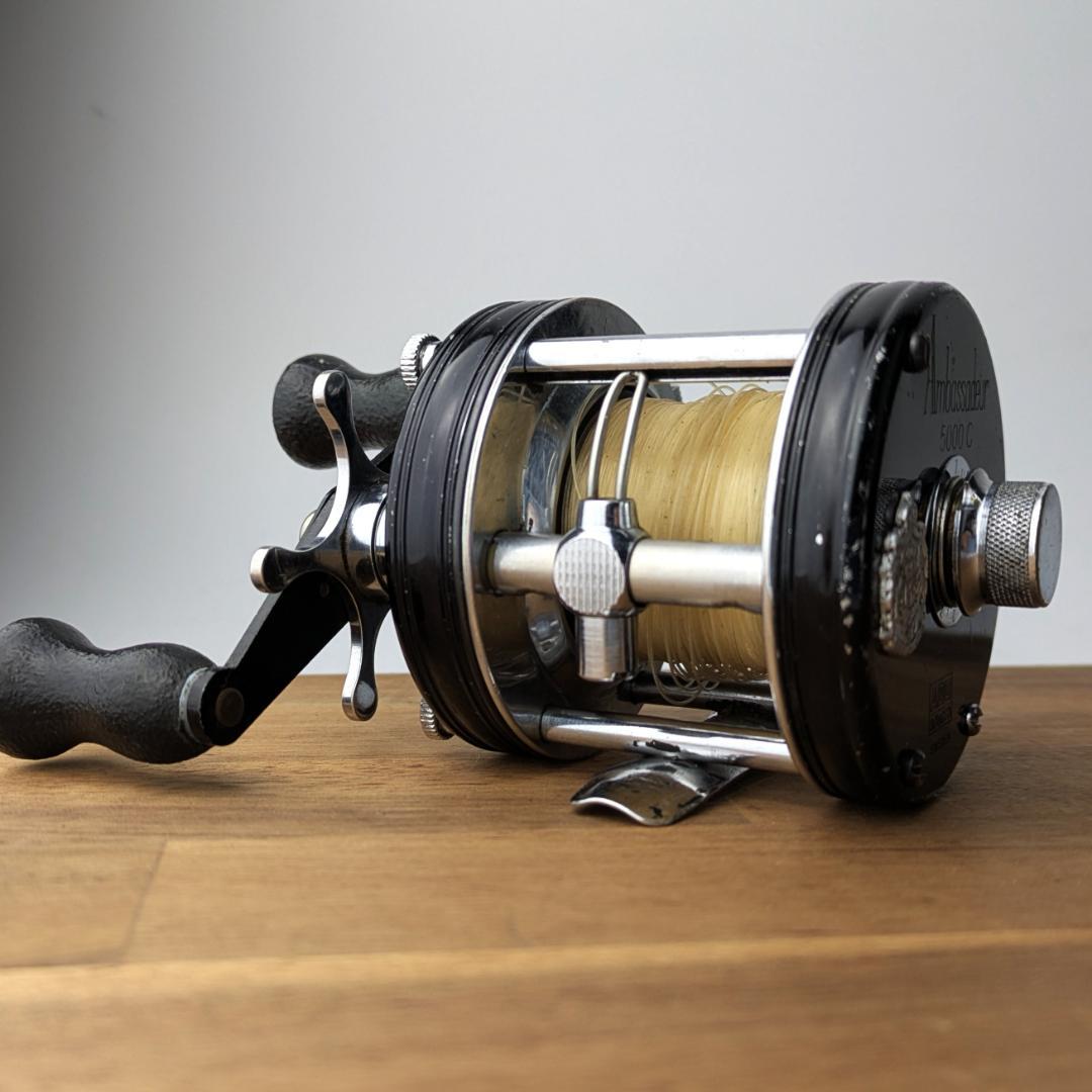 ABU Ambassadeur 5000C スウェーデン ヴィンテージ アブ 黒