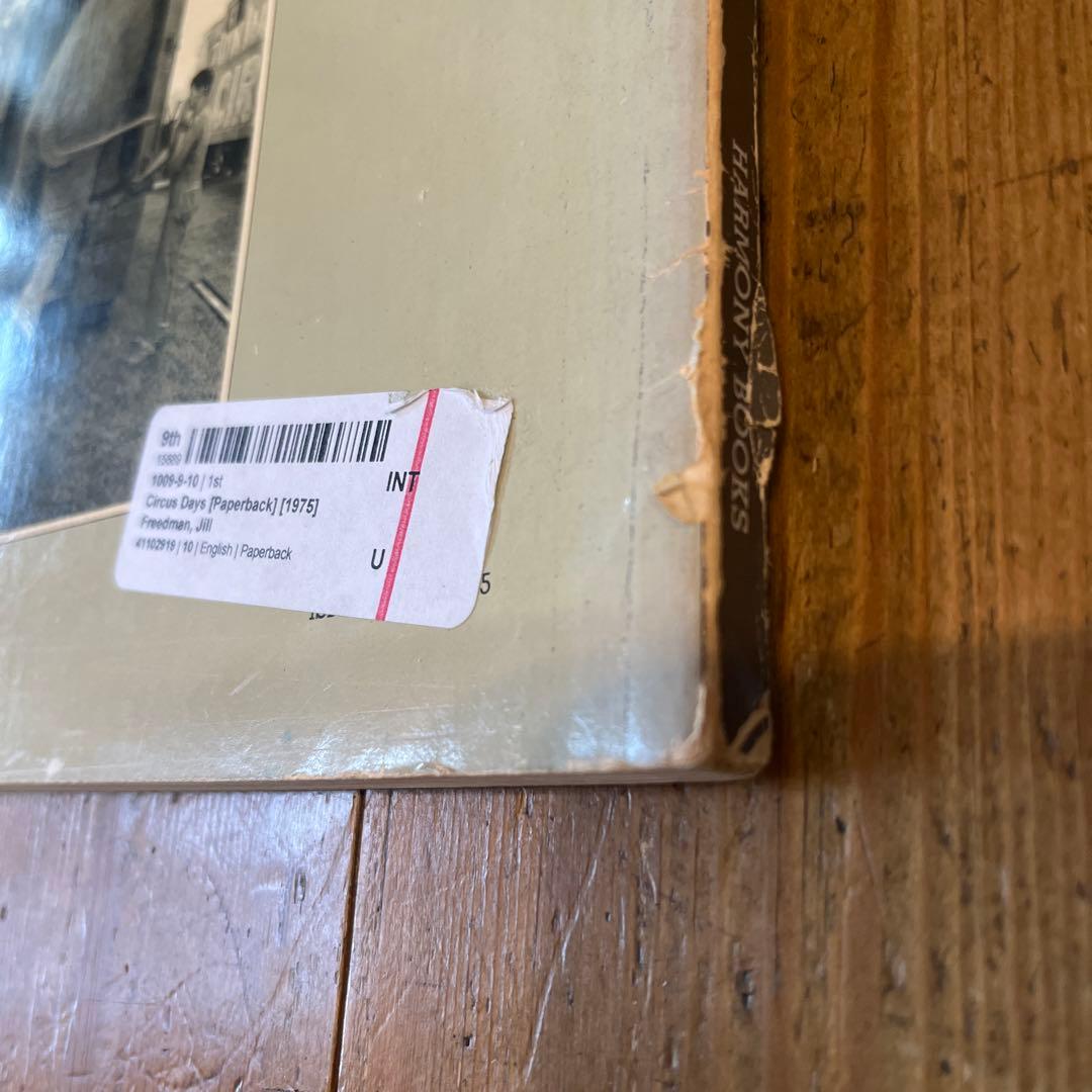 Circus Days Jill Freedman 写真集 サーカス 1975年
