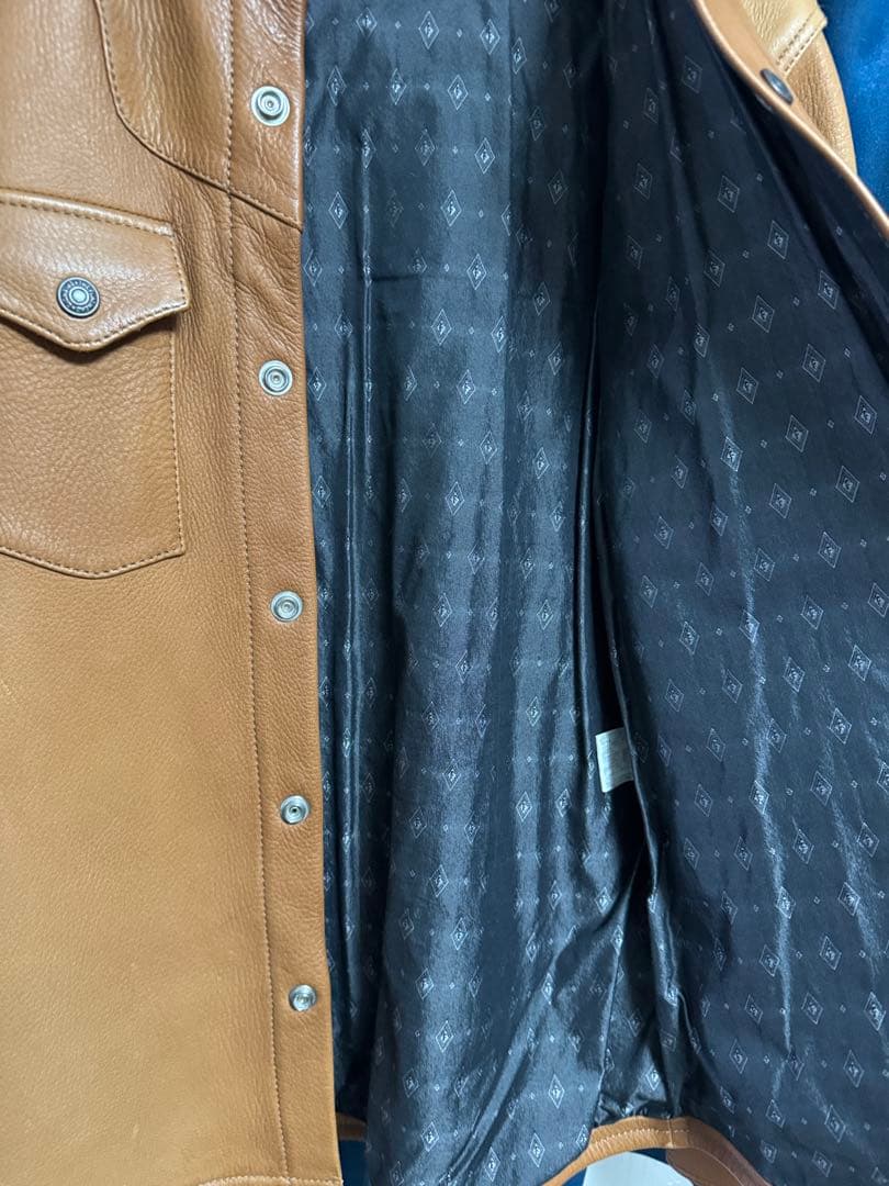 フラットヘッド FSD-32 ディアスキンシャツ THE FLAT HEAD