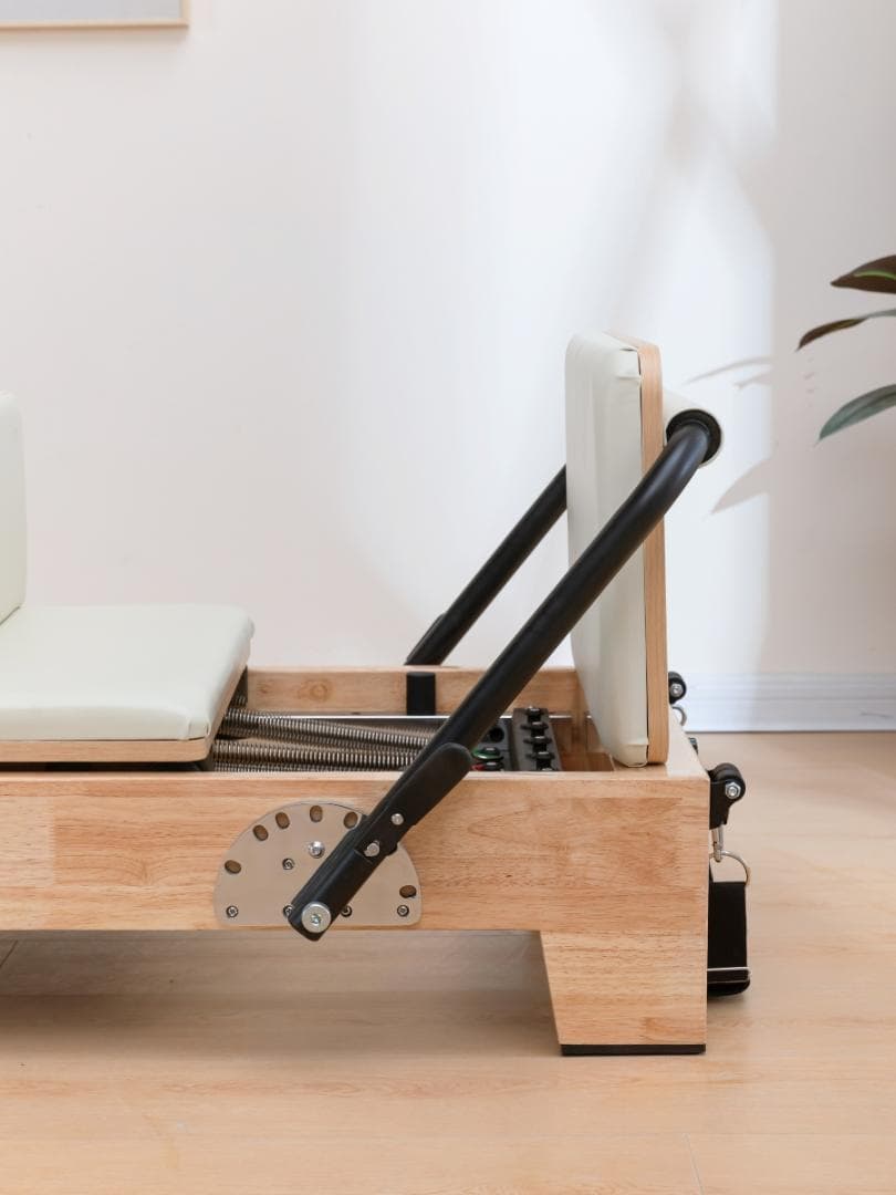 新品ウッドピラティスリフォーマー セットブラック