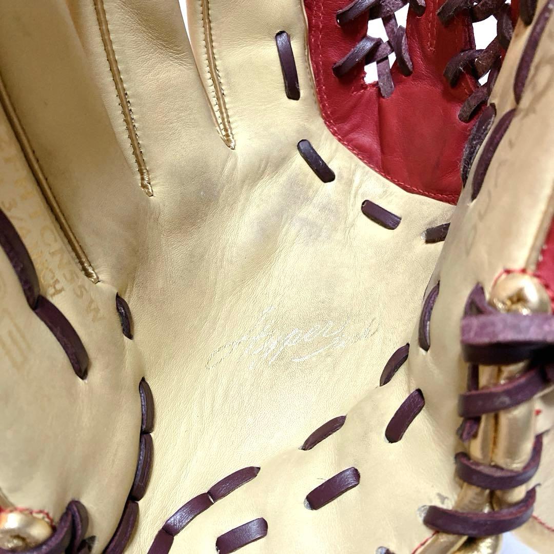 ✨美品✨Rawlings ローリングス 内野手用 左投げ キャメル レッド