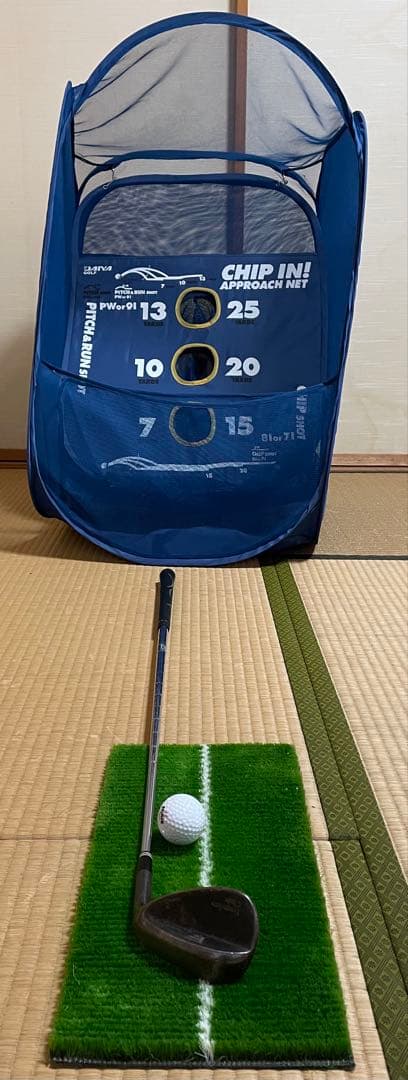 パター、アプローチウェッジ付き、ゴルフパット、アプローチ練習セット