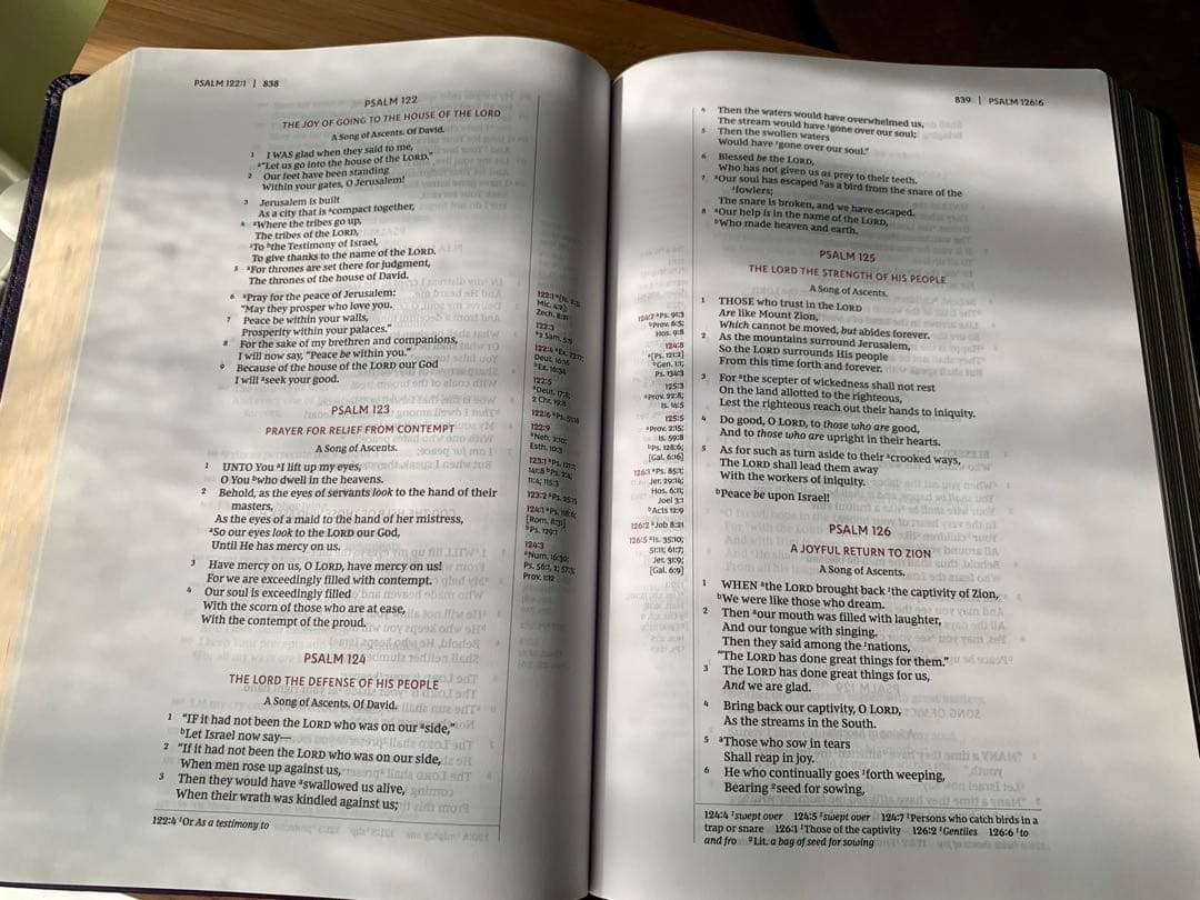 【希少品】英語の聖書 ノート欄付き NKJV Wide-Margin Bible