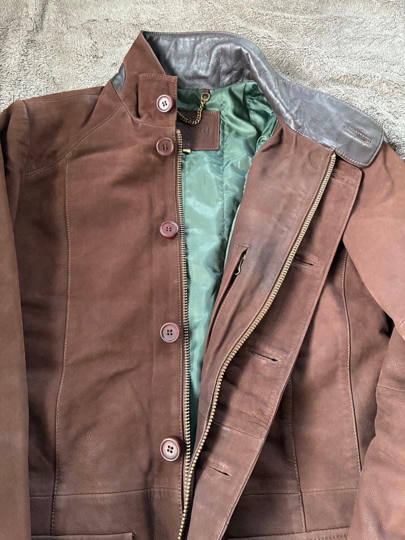 dubarry of Irelandレザージャケット　M 美品 ゴートレザー