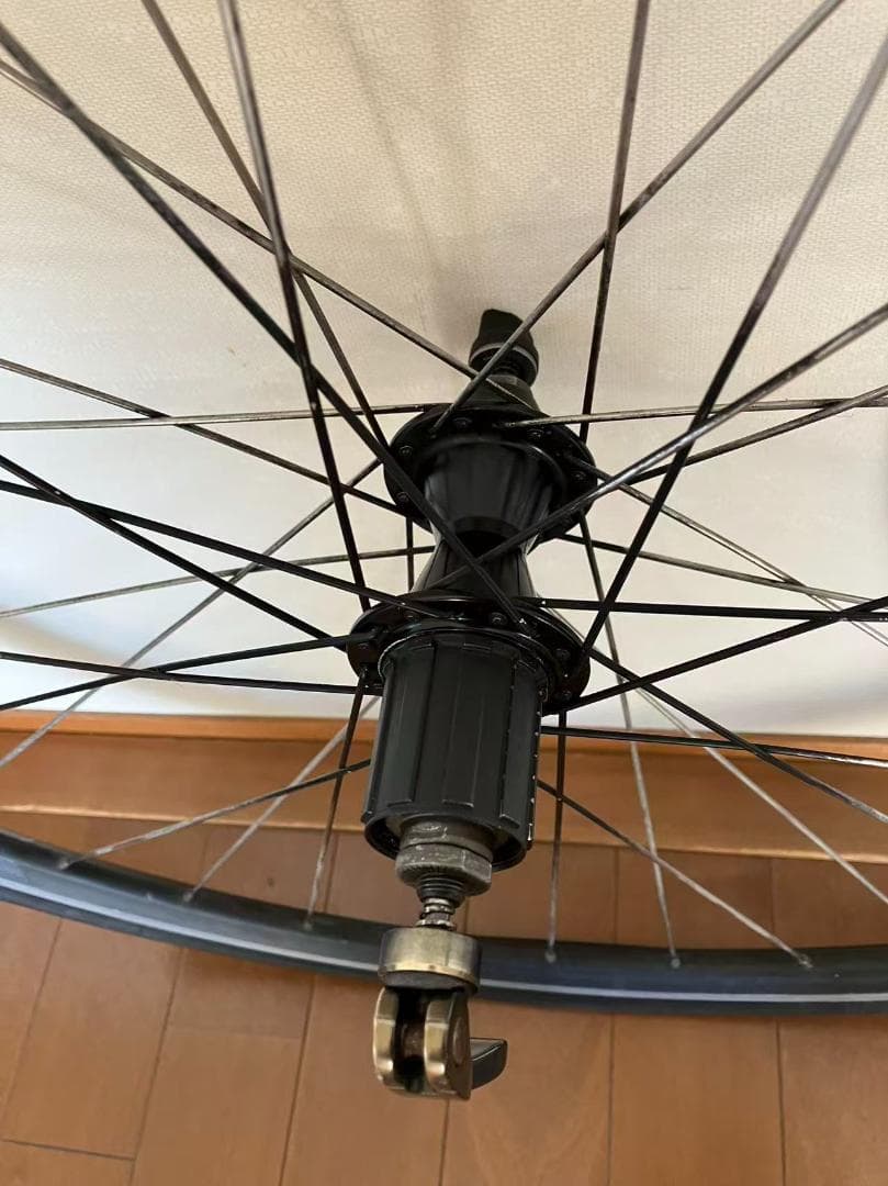 8速用 アルミホイール 前後セット タイヤ付き