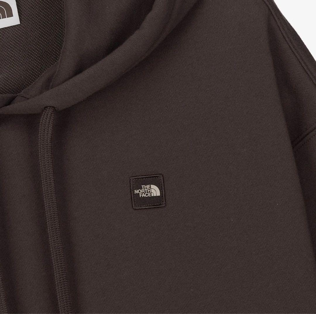 韓国限定THE NORTH FACE ミニボックスロゴ　フードスウェット　S