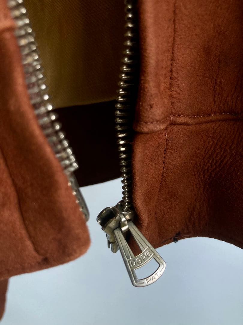 ジャケット・アウター 40s Vintage Suede Leather Sports JKT