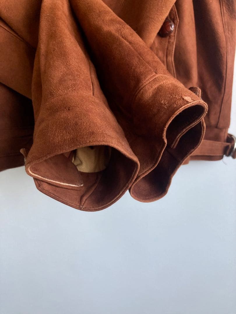 ジャケット・アウター 40s Vintage Suede Leather Sports JKT