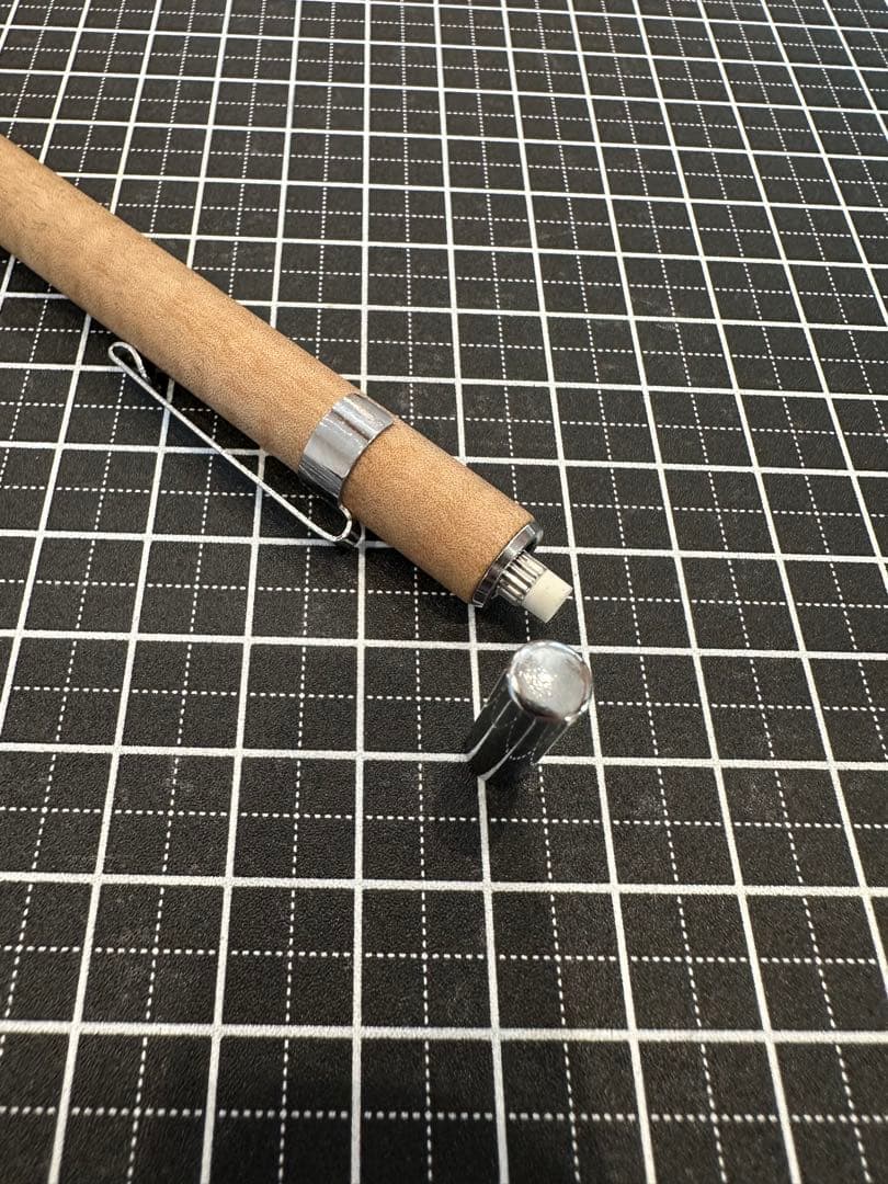 クラフトエー craft A mp201 楓杢 0.5 木軸ペン 製図用 完品