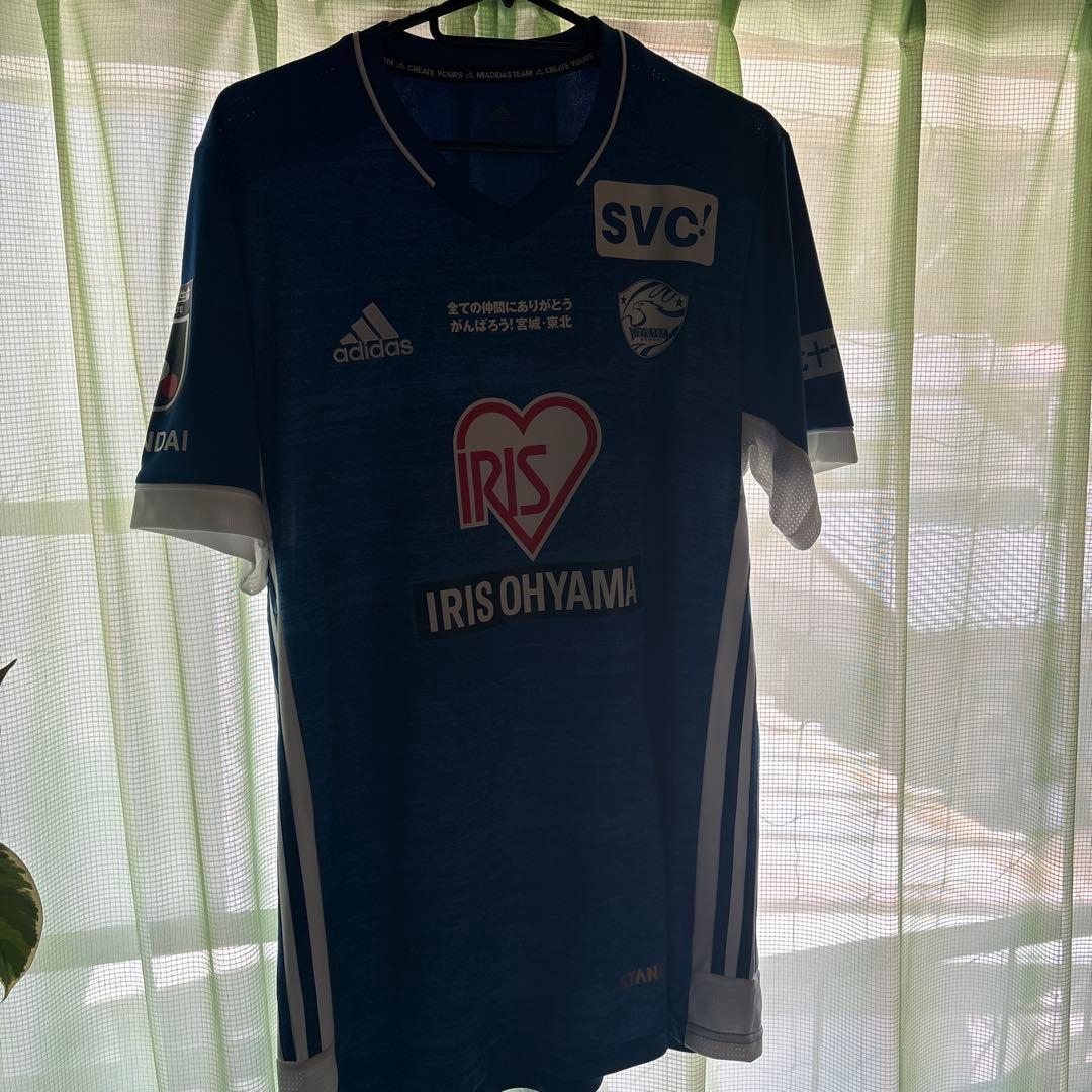 ベガルタ仙台、adidas サッカー応援ユニフォーム 六枚セット