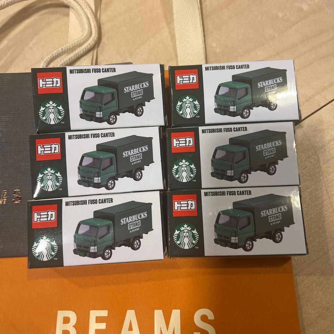 STARBUCKS STAND by BEAMS トミカスタバ　6個セット
