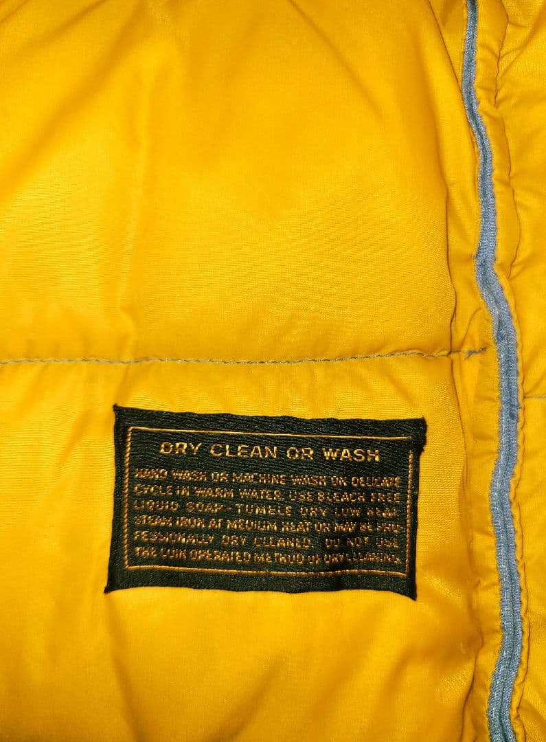 【こたみち】 80s 黒タグ エディーバウアー ダウンベスト L カナダ製