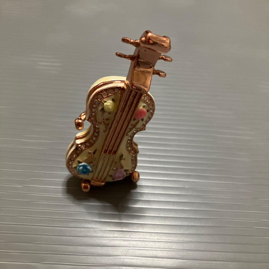 PIEARTH ピィアース　バイオリン型ジュエリーボックス