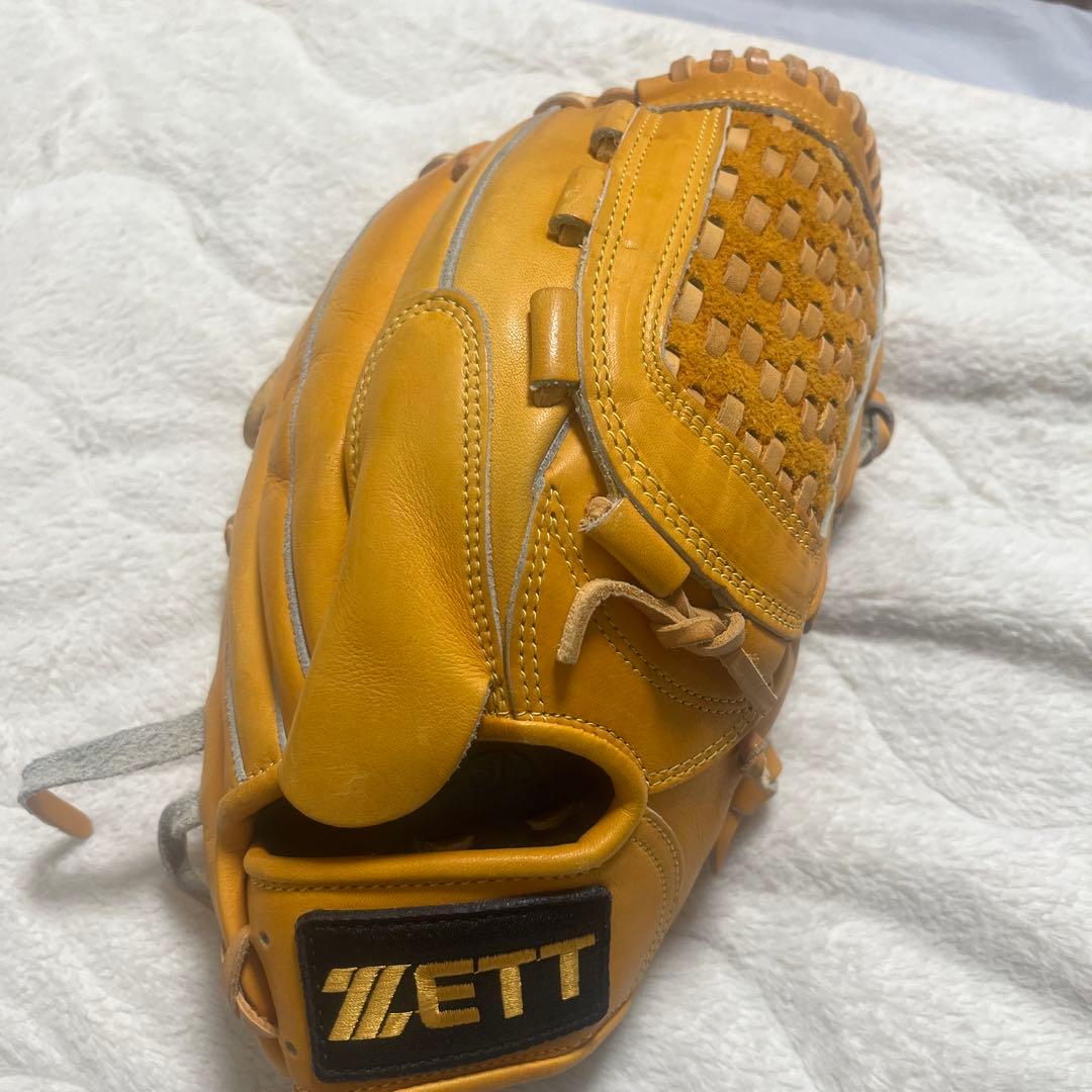 ZETT プロステイタス RNT 日本製 旧ラベル ゼット 投手用 軟式グローブ