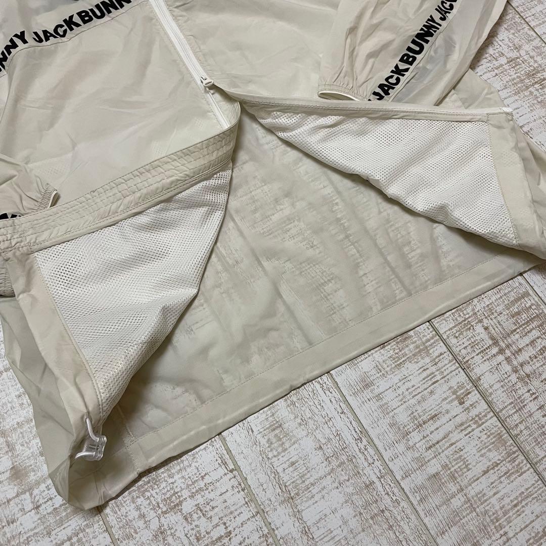 新品 ジャックバニー バリアンテックブルゾン ホワイトグレー XLサイズ（6）