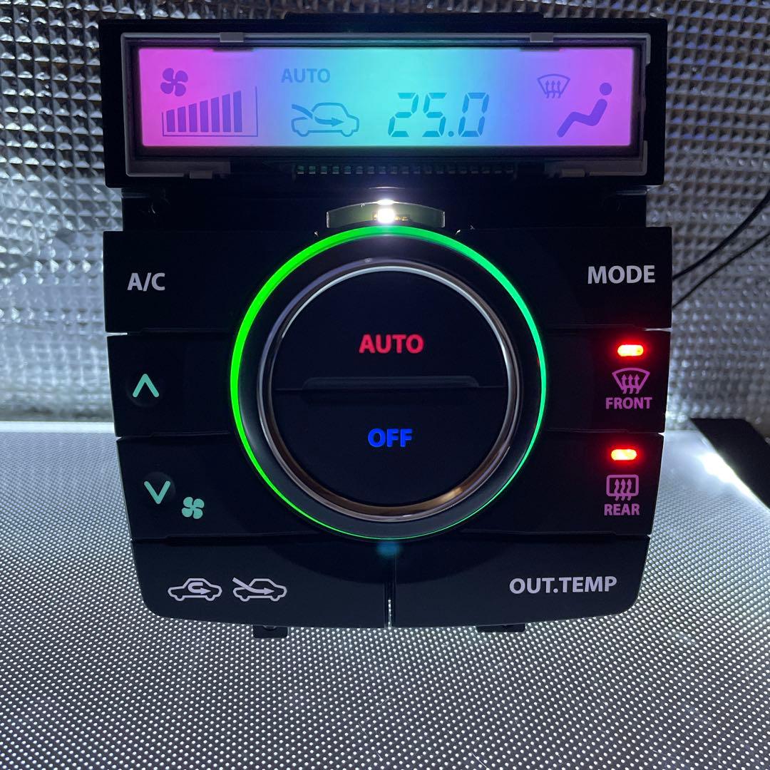 MK32S スペーシア/カスタム　エアコンLED交換 完成品 スイッチ