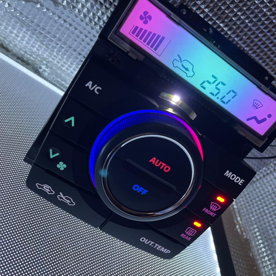 MK32S スペーシア/カスタム　エアコンLED交換 完成品 スイッチ