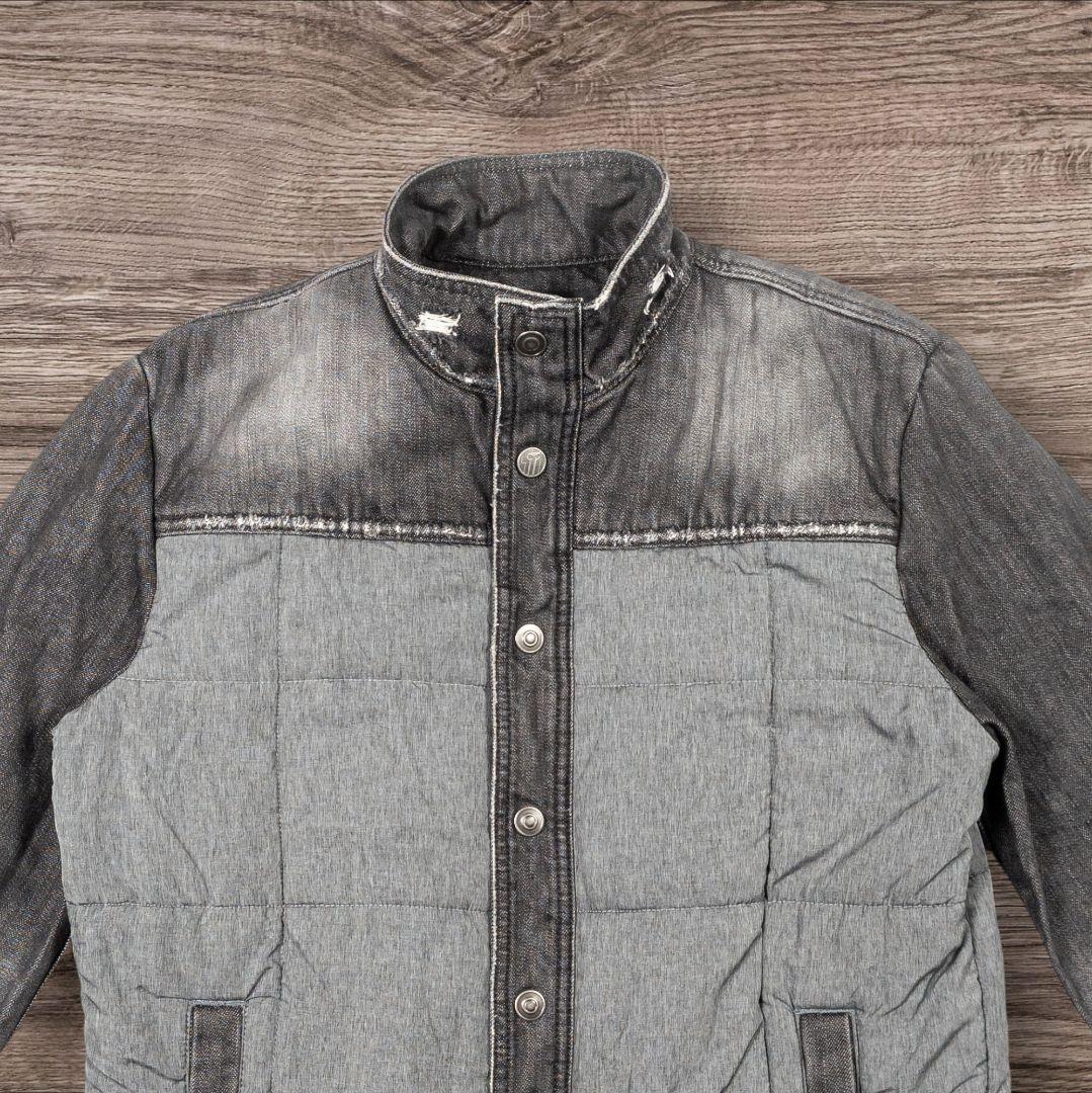 ✸ハーレーダビッドソン✸ブラックデニムジャケット✸ダウンジャケット✸短丈