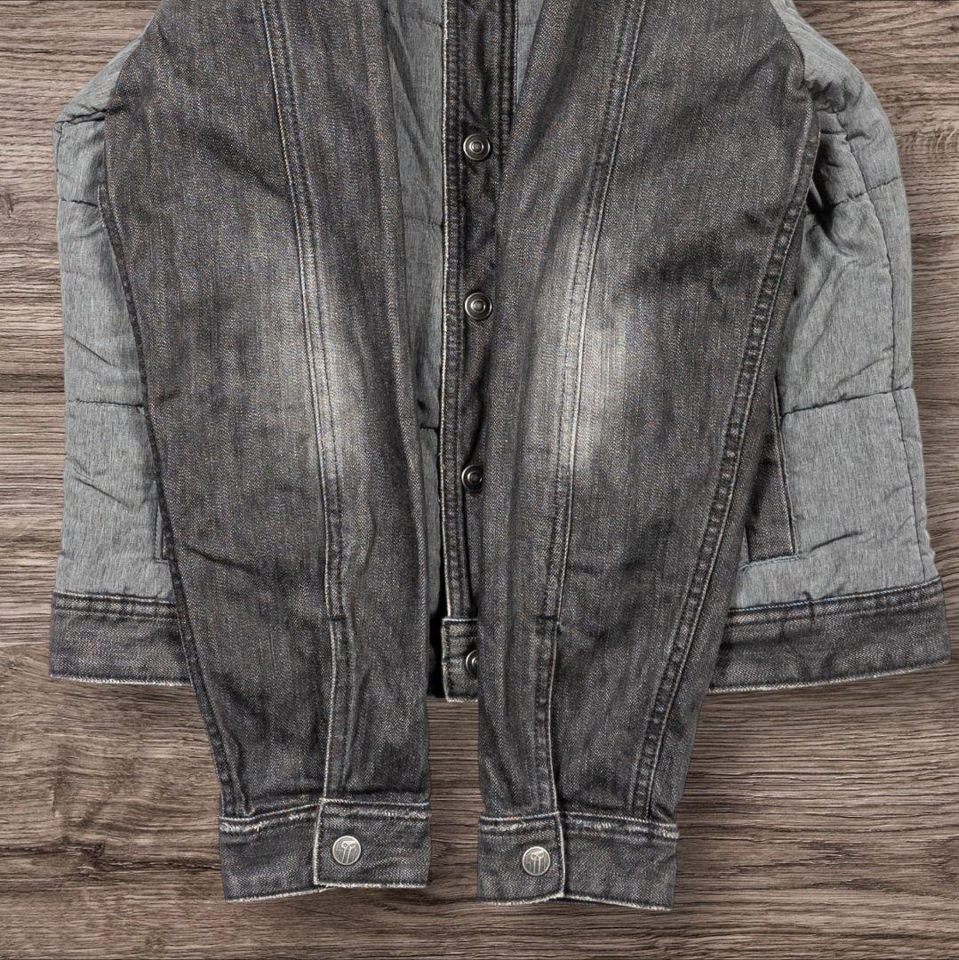 ✸ハーレーダビッドソン✸ブラックデニムジャケット✸ダウンジャケット✸短丈