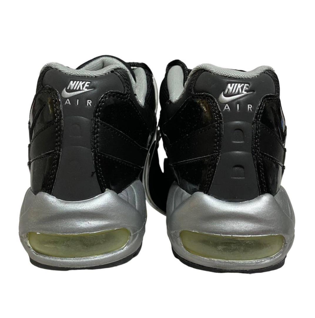 未使用品 10年 NIKE エアマックス 95 黒/銀 US8.5 26.5㎝