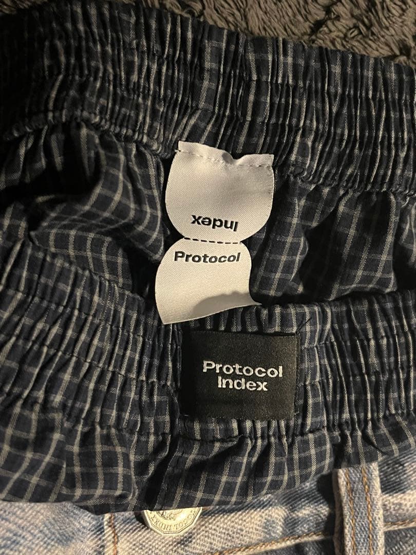 パンツ Protocol index TROMPE-L'OEIL