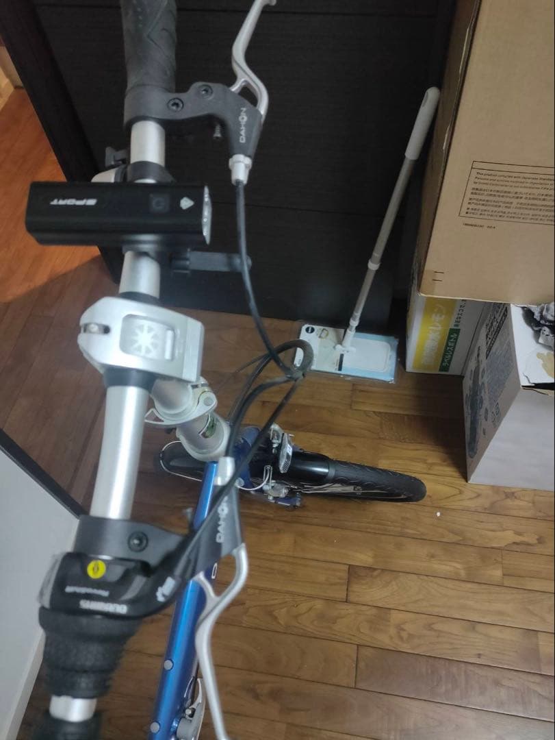 [一度のみ使用]DAHON Vybe D7 2022頃モデル 折りたたみ自転車