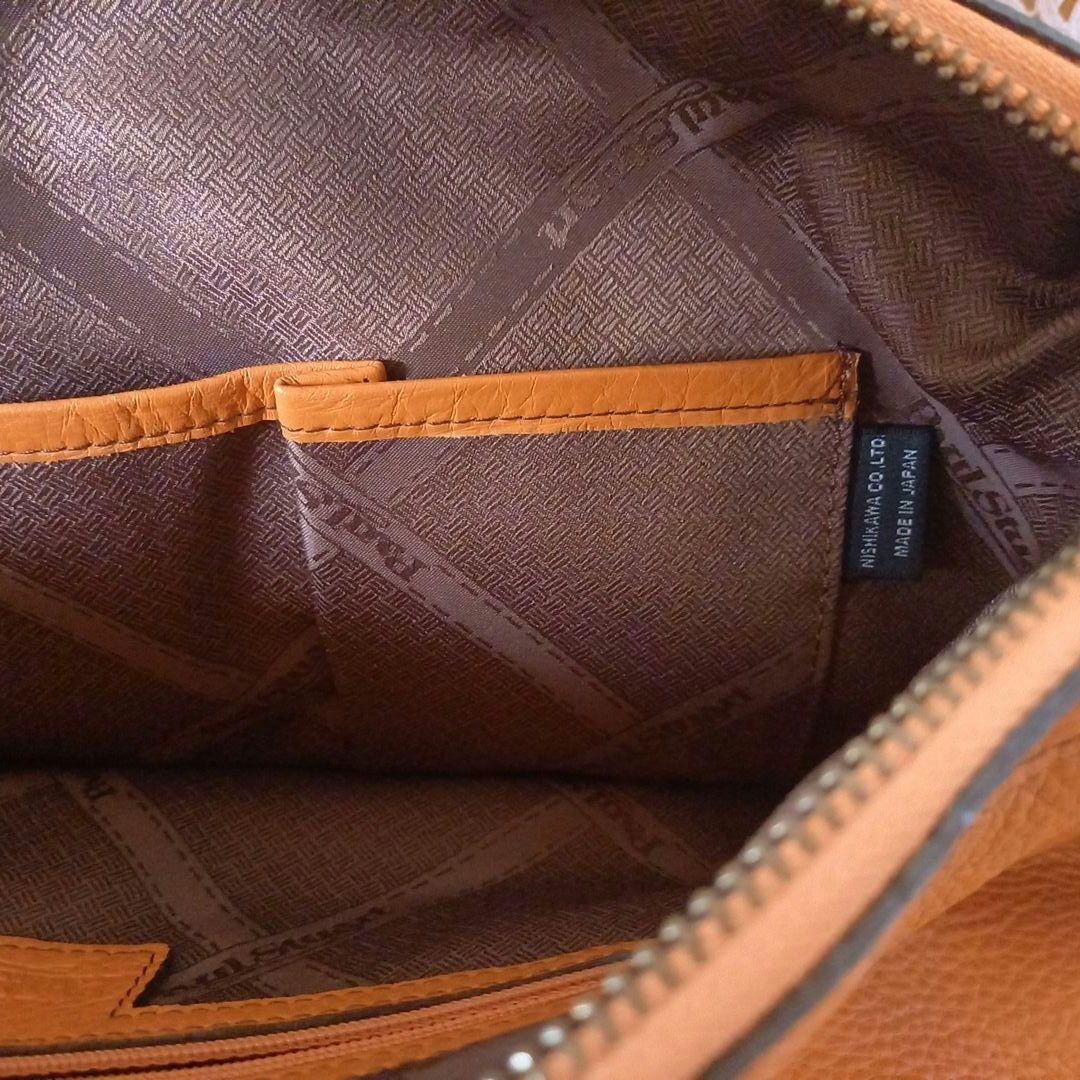 ひぃちゃん専用　Paul Stuart革製鞄　レディース　新品未使用オレンジ