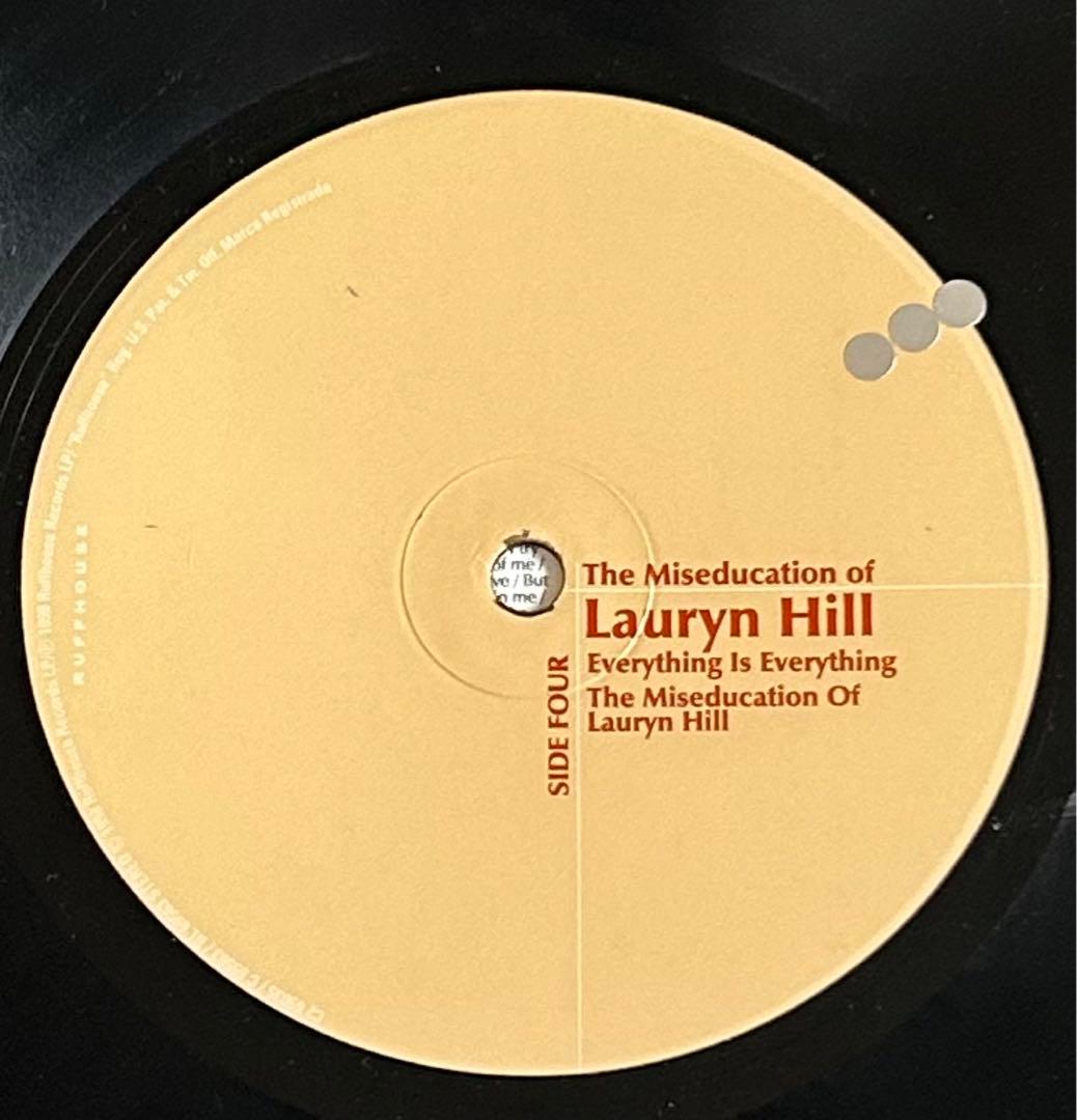 THE MISEDUCATION ローリンヒル USオリジナル盤アナログ LP