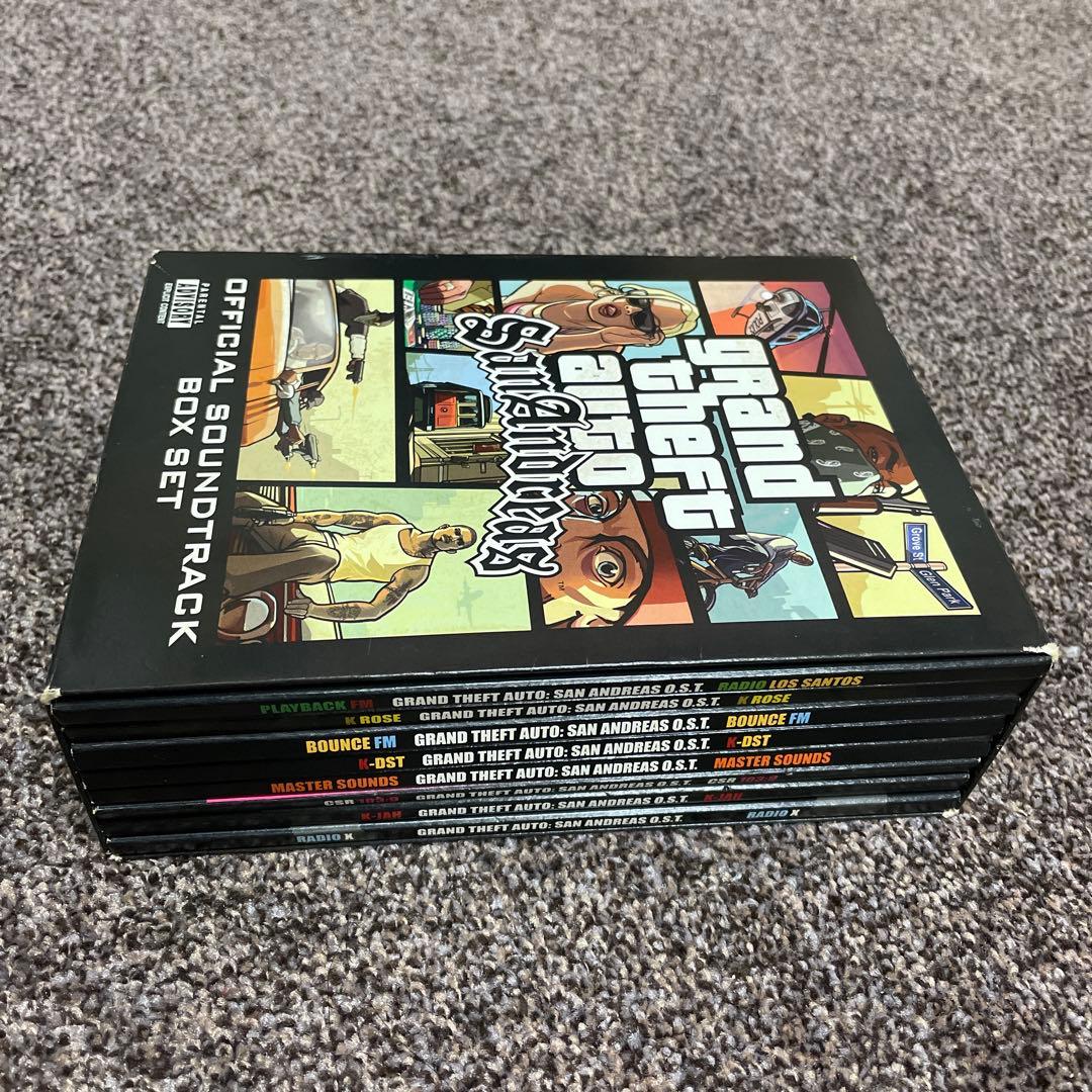 grand theft auto サウンドトラックボックスセット