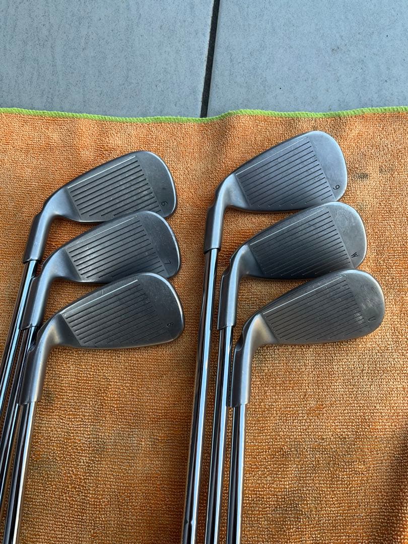 ☆名器☆ PING G30 アイアン 6〜U 6本 ライ角 ブラック