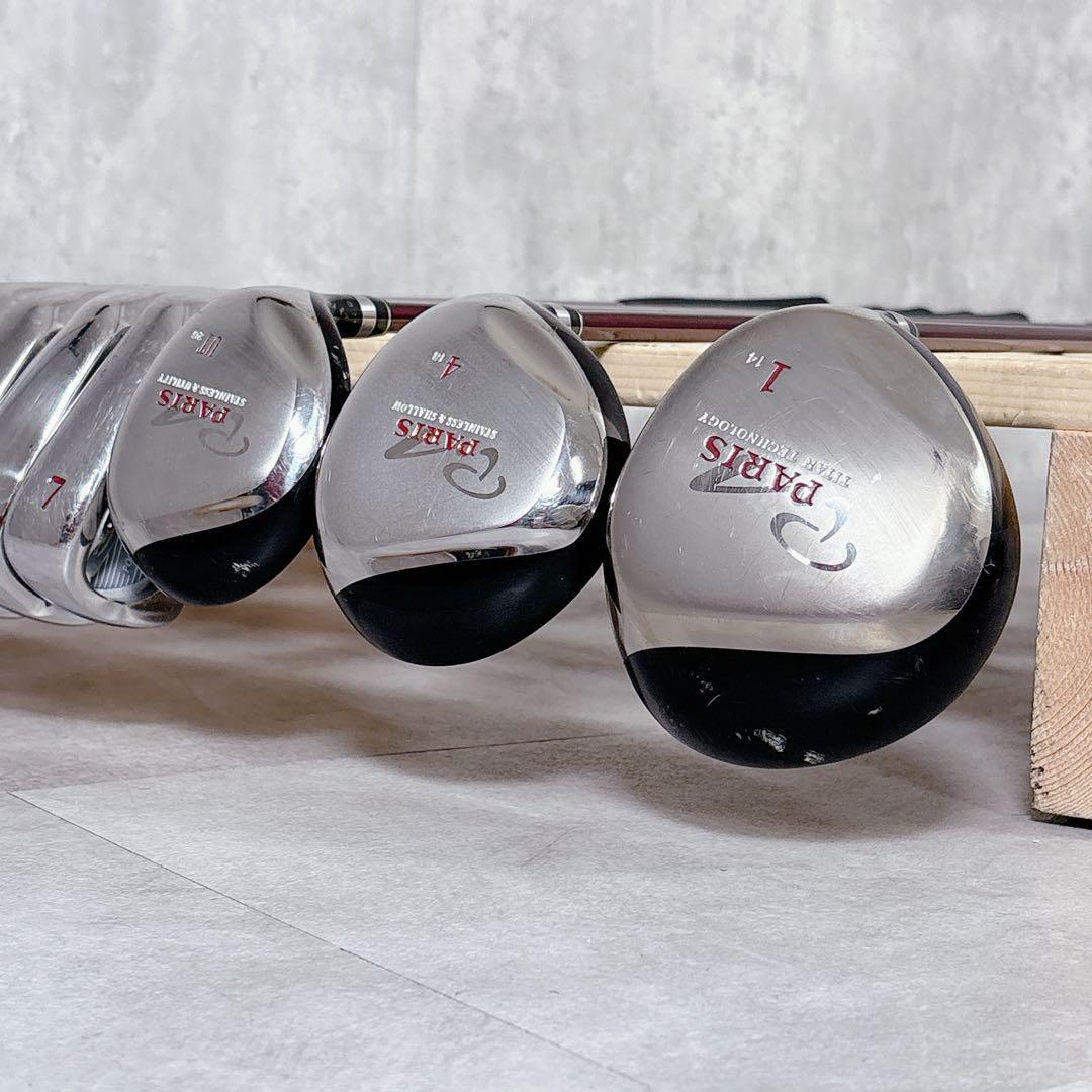 T505 Paris ゴルフクラブ レディース セット 赤 adidas 初心者