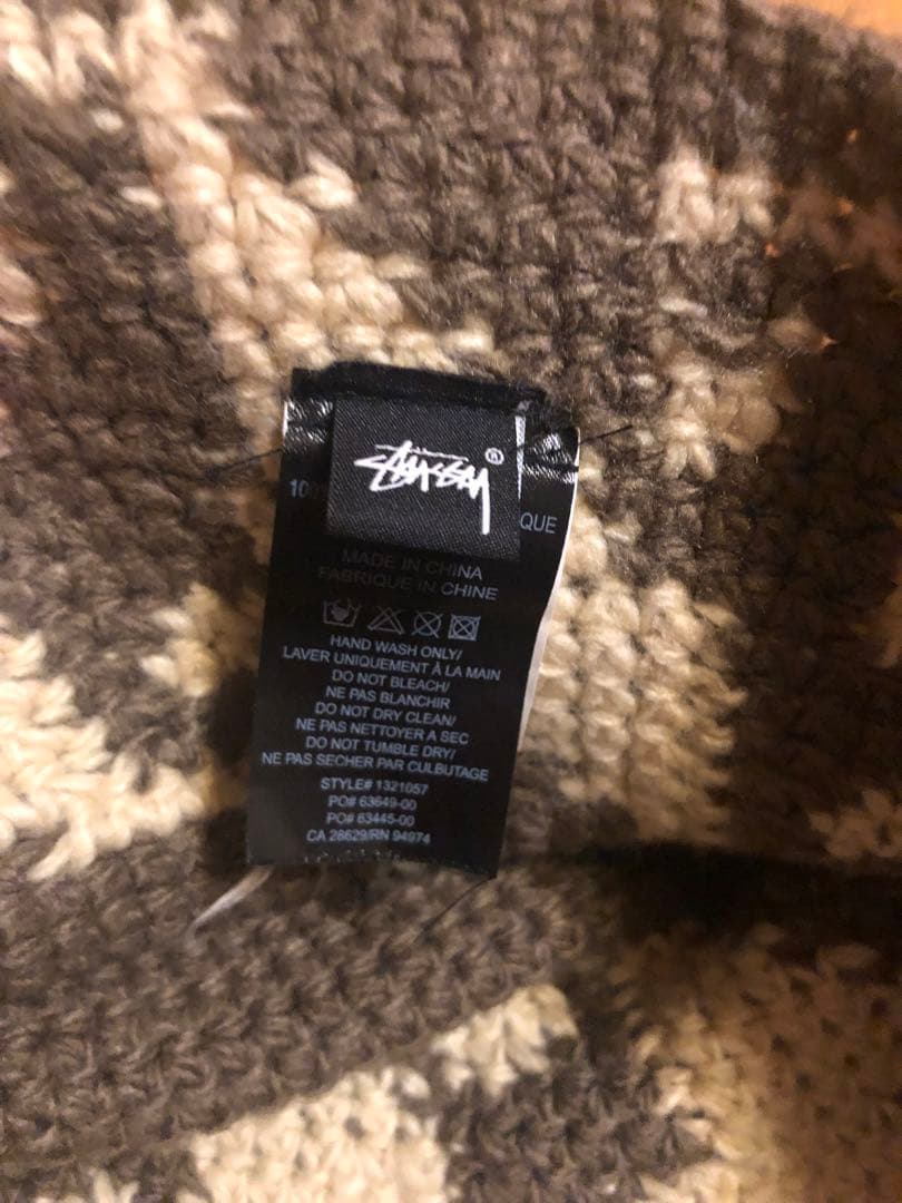 Stussy Waves Knit Bucket Hat クラッシャーハット