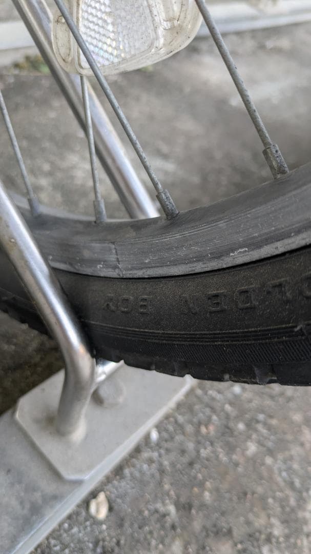 千葉県手渡し限定 子供用自転車 22インチ 黒 サイモト自転車 STAMEN