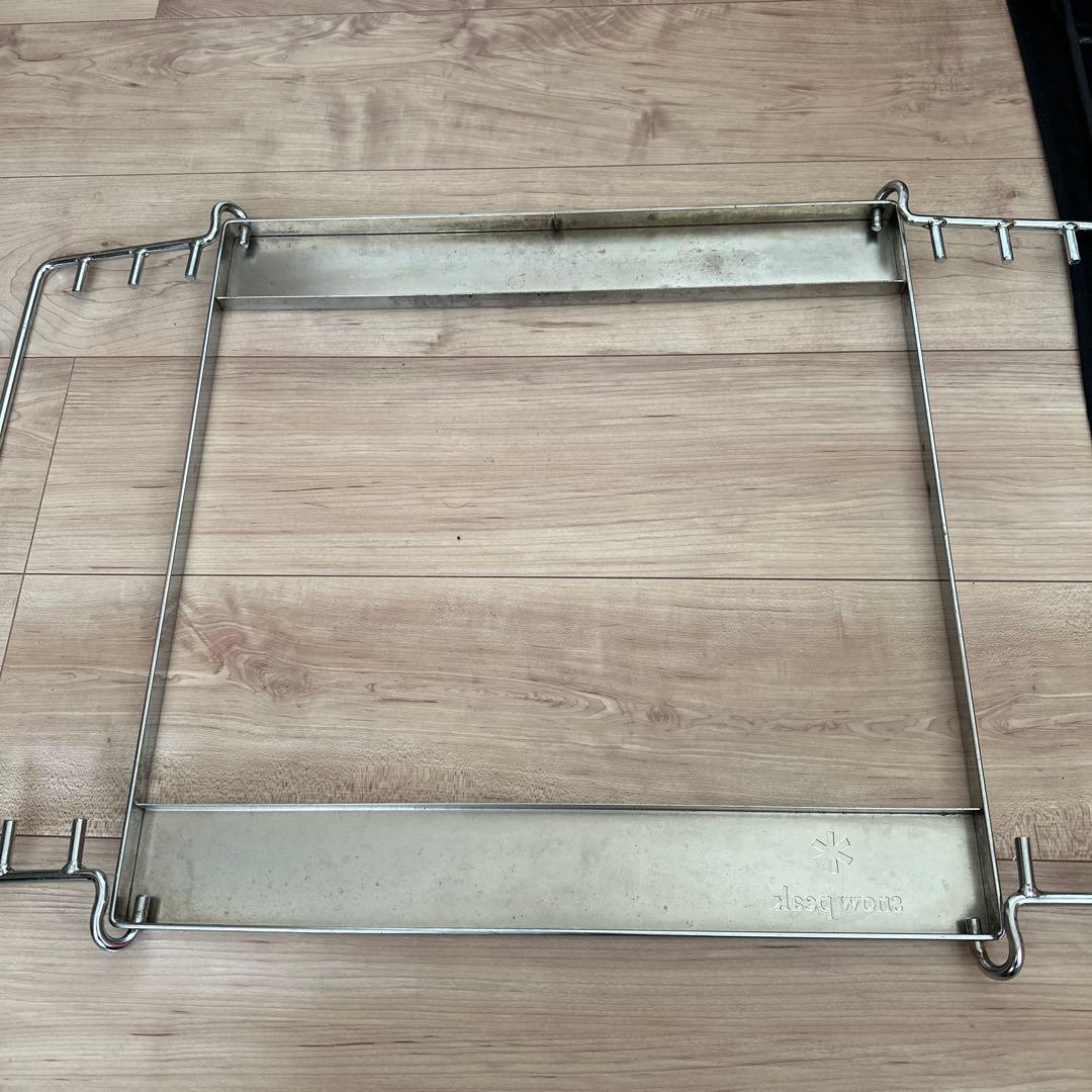  Peak スノーピーク 焚き火台Ｌ　スターターセット付属品多数